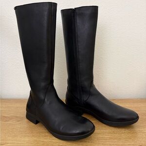 Mephisto Sonka Black 7800 Knee-High Waterproof Leather Boots Size 10